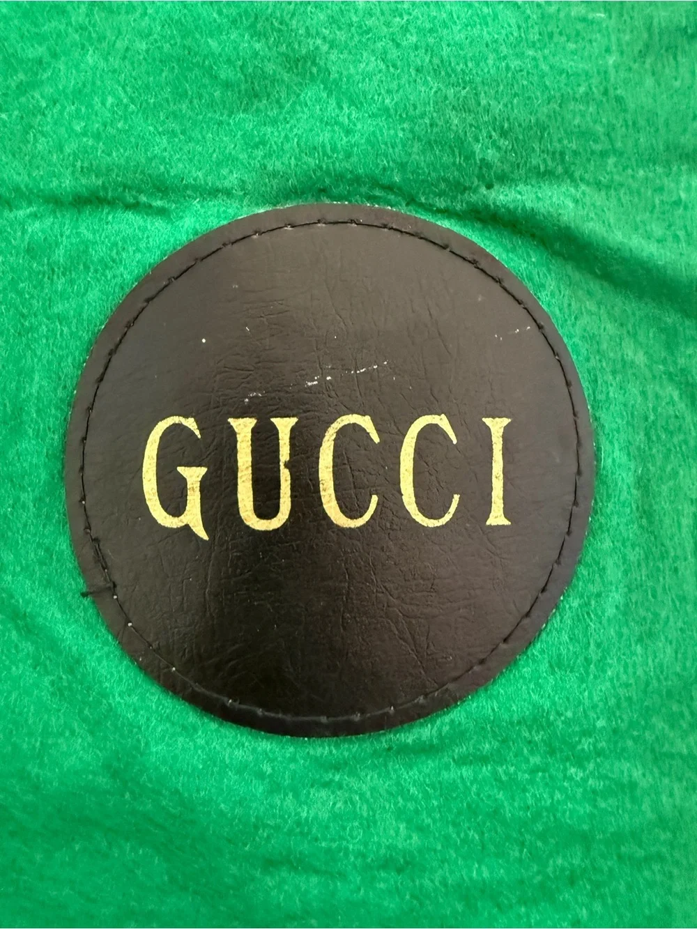 Vintage GUCCI Felt Wool Tote Bag - Preloved Condition